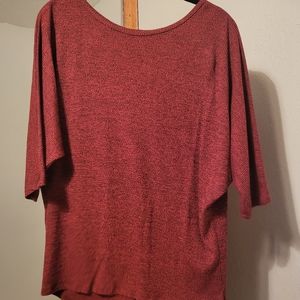 Fig and Blu Burnt Orange Sweater